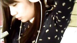 귀여운 소녀의 자위 영상