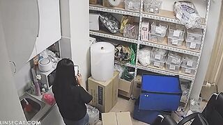 IP 화장실 없어 오줌누는 탕비실 안 ipcam korean porn