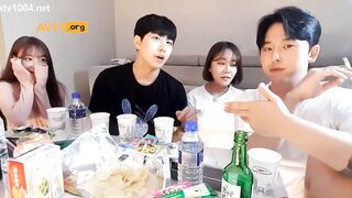 호야&준빈 실제 친자매와 일반방+팬방 korean bj