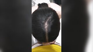 커플 몰래 화장실에서