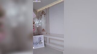 살짝 보이는 빽보지가 자극적인년 korean bj