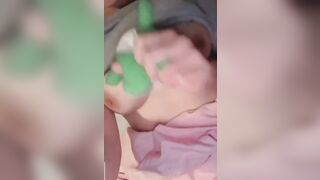 부모님 거실에 있는데 자위 라방 ㄷㄷ (13)