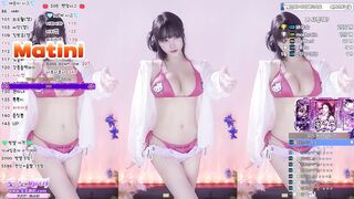 엉덩이 잘 터는 비키니룩 BJ애ㅅㅇ 리액션 korean bj