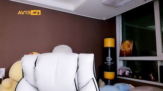 강냉이 오리 딜도 자위팬방 korean bj