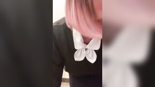 かわいい女子大生の変態自撮り13P20V jav jvip (1)