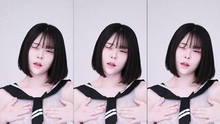 침 질질 흘리면서 살짝 아헤가오 BJㅎㅋ리
