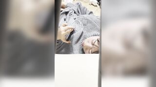 자위하는 여자를 몰래 촬영하다 korean bj