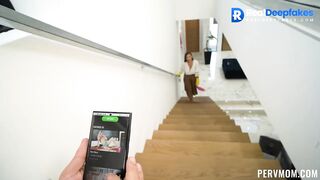 Nude Rebecca Ferguson does housework wpop allpop