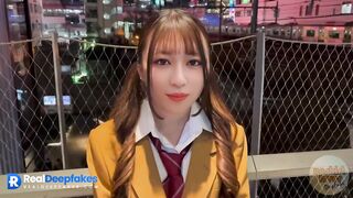 Blowjob To Guy From The Street - Ayaka Miyoshi (三吉彩花 ディープフェイク) Fakeapp ⭐ jpop allpop