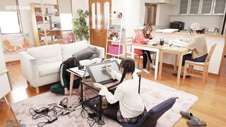 OFSD-057 Too erotic!! The springtime of Tokiwa-so is an apartment where girls aspiring to become erotic manga artists gather. They invite male nude mo... Reducing Mosaic JAV