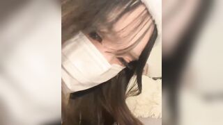 산타모자 쓰고 자위하는 일녀