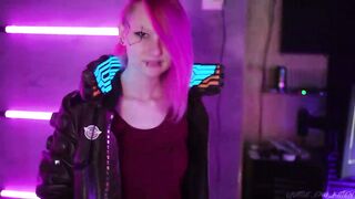 Little Emo Kitten Fucks In A Cyberpunk Set OnlyFans