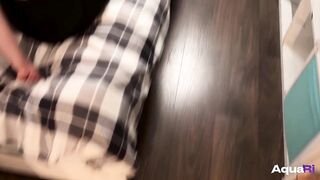 Aqua_Ri Gives A Sloppy Blowjob And Gets A Creampie OnlyFans