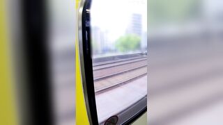 【電車】マイクロミニで電車に乗ったら voyeur jp