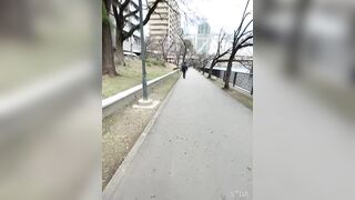 【動画4本約20分】色々な所で露出するド変態巨乳のお姉さん jvip 02