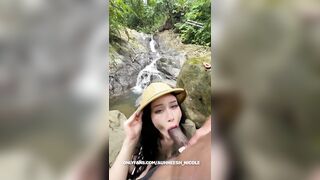 Auhneesh Nicole Outdoor Blowjob OnlyFans Video Leaked - Leak
