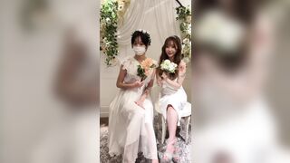(한국야동) 신부와 신부친구 동시에 따먹기 korean porn vip