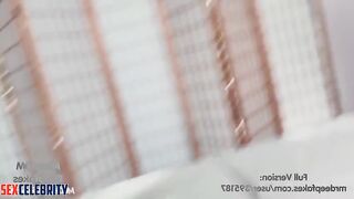 Double pleasure with big cock & a vibrator - Margot Robbie fakes WPOP ALLPOP