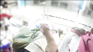 【顔出し生ぱんJK】きゃらめるぷりん９杯目 voyeur jp 160526