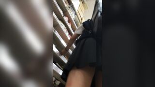 スマホでチラっと逆さ撮り Part.6 voyeur jp 160526