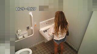 トイレ安らぎ極⑦スタイル抜群のギャルのすべてお見せします。 voyeur jp 170526