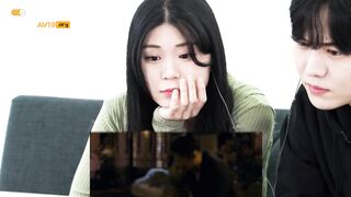 (한국야동) 비행시간 - 19금 영화를 같이 본 남녀의 반응 korean porn vip