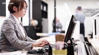 JUR-304 A plain-looking office lady with glasses falls for the dick... Reducing Mosaic JAV