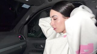 Cam Nair Takes A BWC In The Car OnlyFans