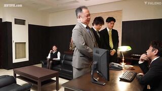 FNS-004 The OL who is a cum-in-the-mouth meat toilet during late-ni... Reducing Mosaic JAV
