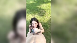 Erin Ashford Takes Backshots In The Balcony OnlyFans